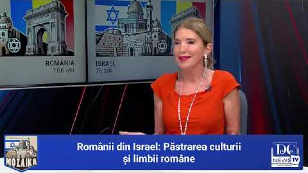 Provocările vieții în Israel pentru tinerii emigranți români. Ruth Lavi, invitat la Mozaika