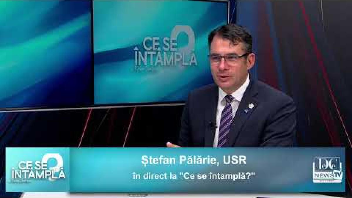 Ștefan Pălărie (USR), invitatul lui Răzvan Dumitrescu la „Ce Se Întâmplă”
