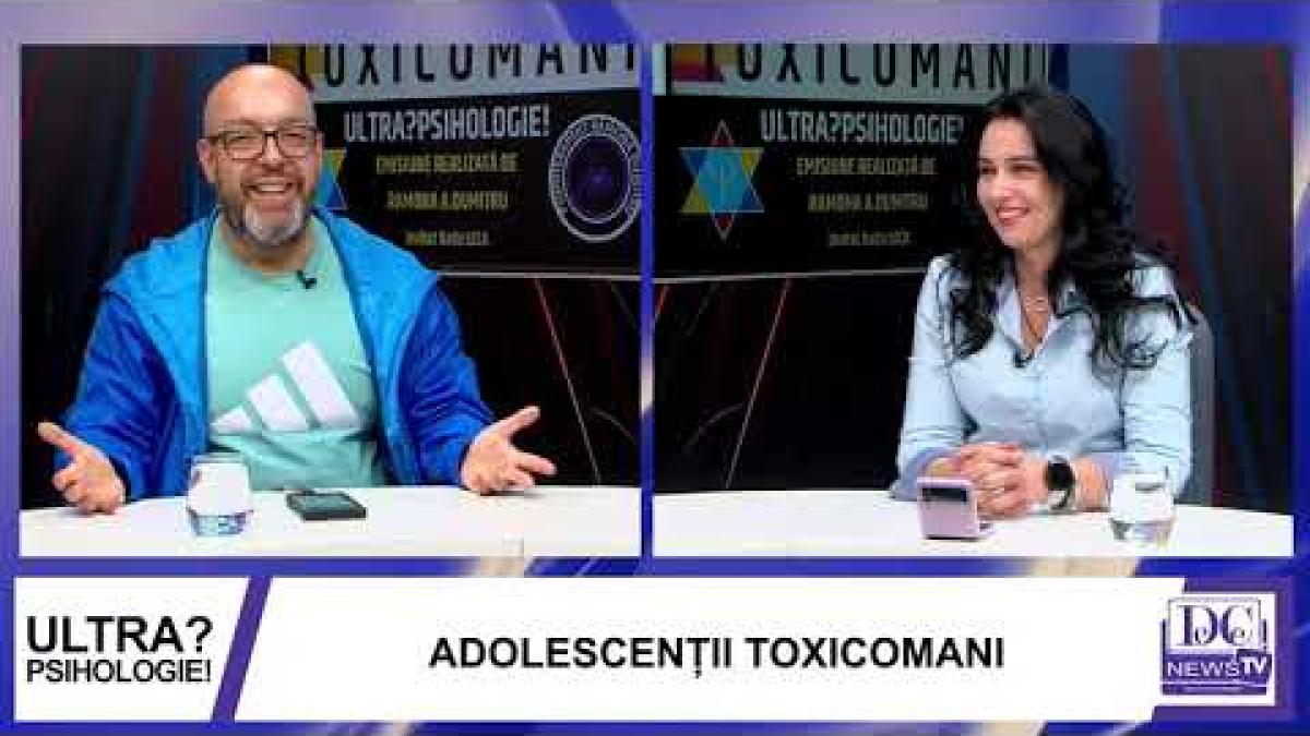 Adolescenții toxicomani. Ultrapsihologie, cu Ramona A. Dumitru și Radu Leca