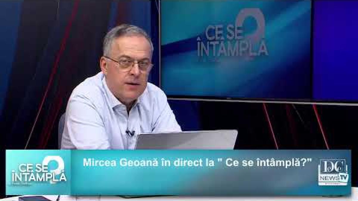De la NATO, la Cotroceni. Mircea Geoană, invitatul săptămânii la Ce Se Întâmplă