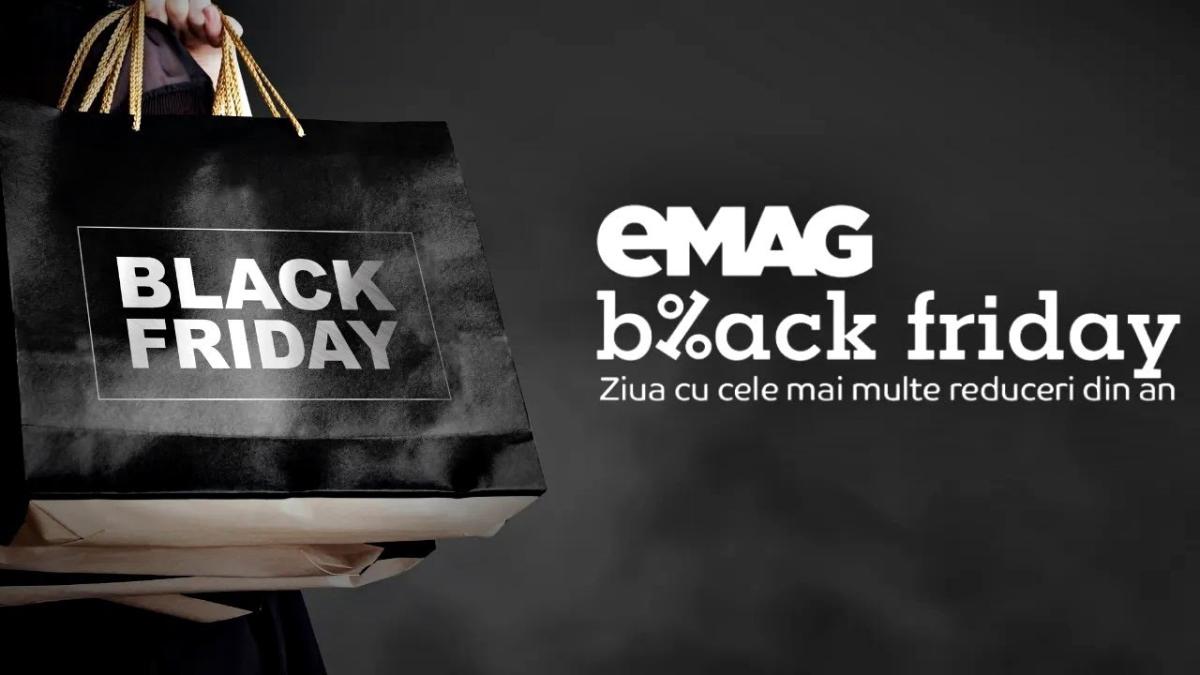 Black Friday 2024 la eMAG: Ce oferte pune la dispoziție compania anul acesta? Cele mai cumpărate produse