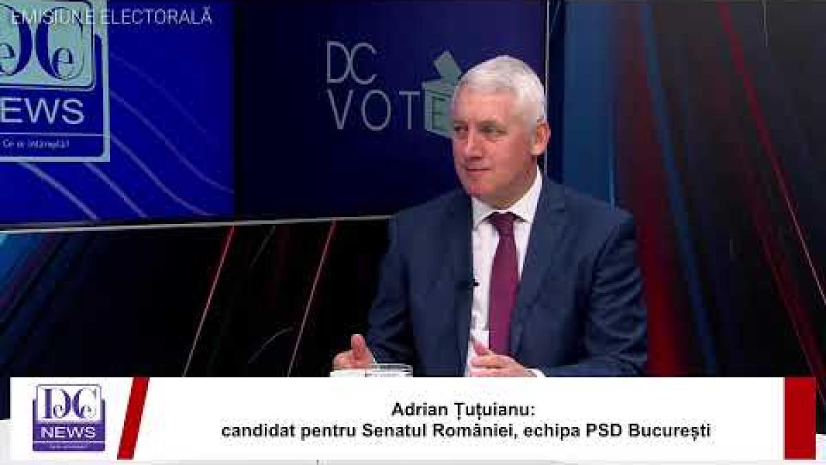 Ţuţuianu, secretarul general adjunct al Guvernului, la DC Votez. Planuri pentru București