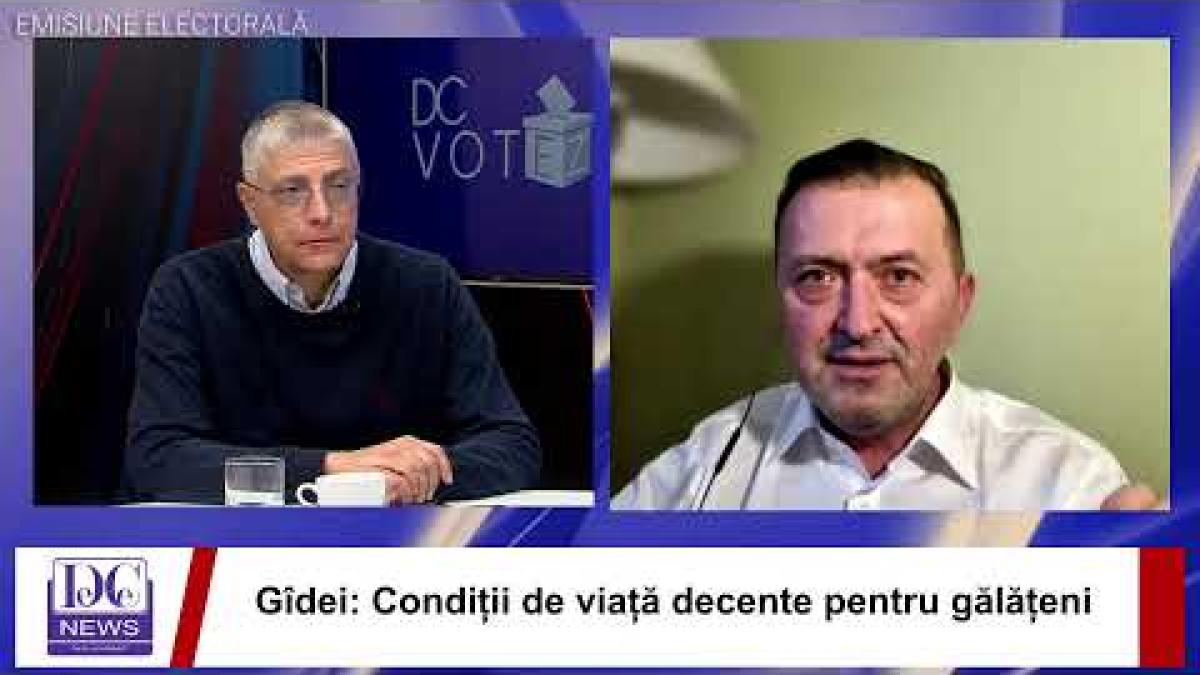 Laurențiu Viorel Gîdei, deputat PSD, la DC Votez