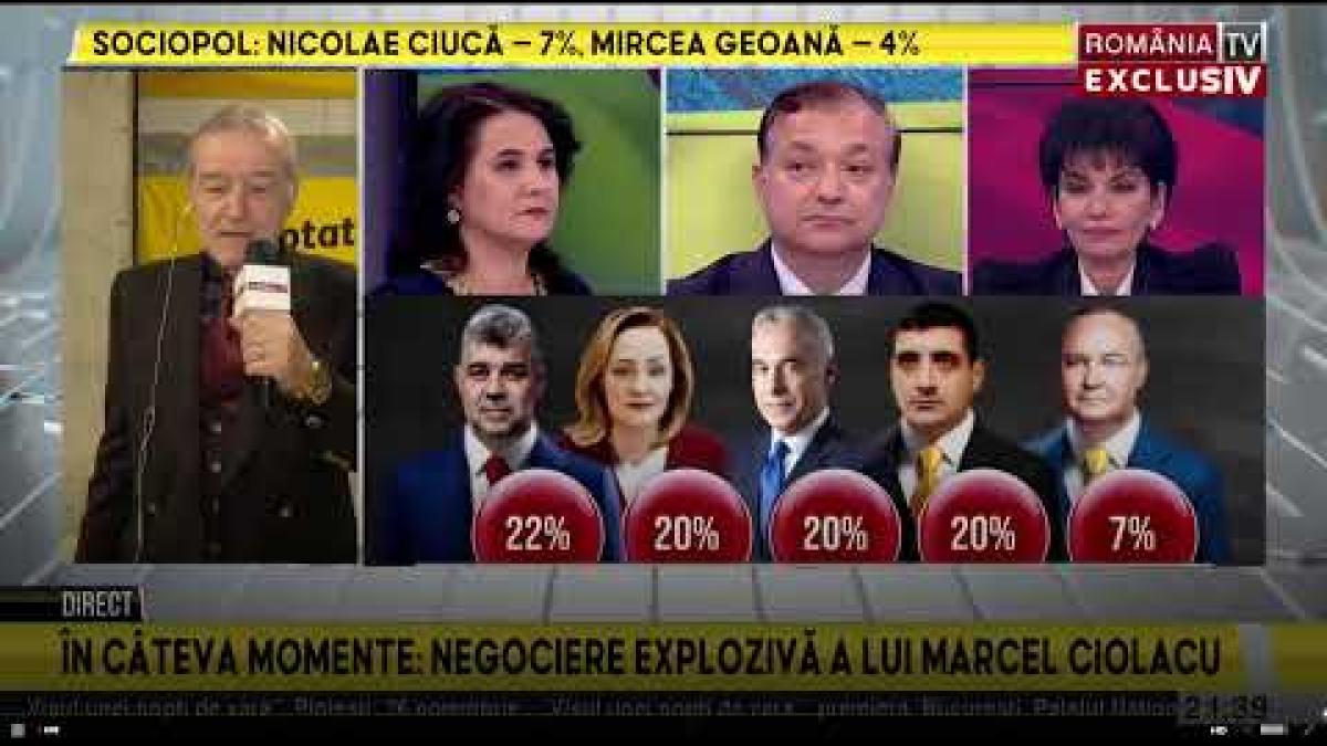 Prezidențiale 24 noiembrie, maraton DCMedia Group - RomâniaTV cu Simona Gheorghe și Bogdan Chirieac