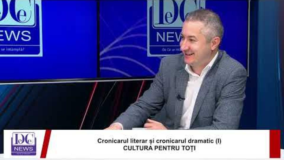Cronicarul literar și cronicarul dramatic (I)