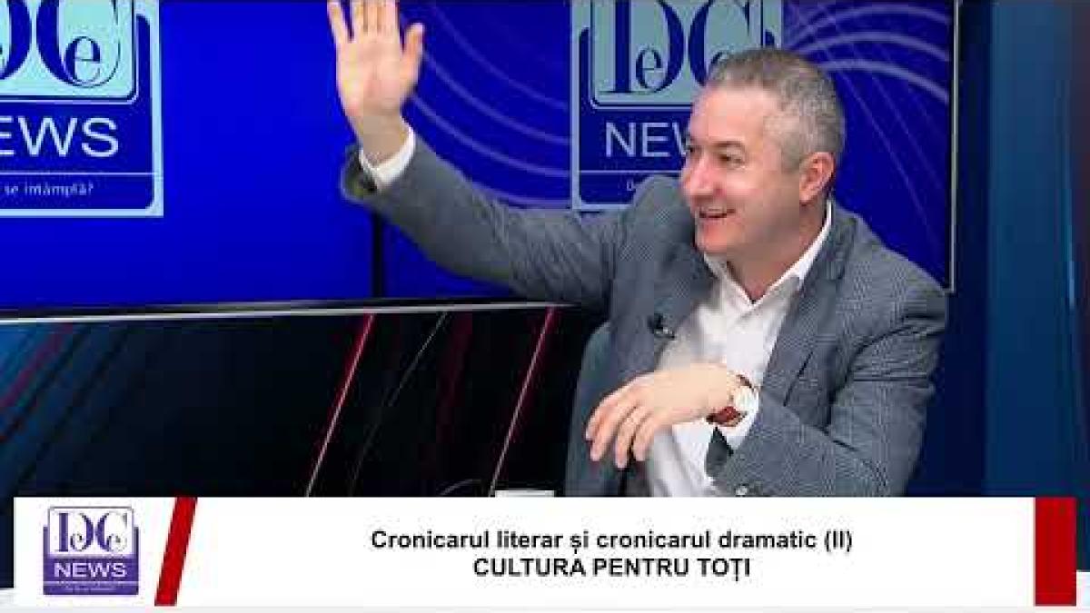 Cronicarul literar și cronicarul dramatic (II)
