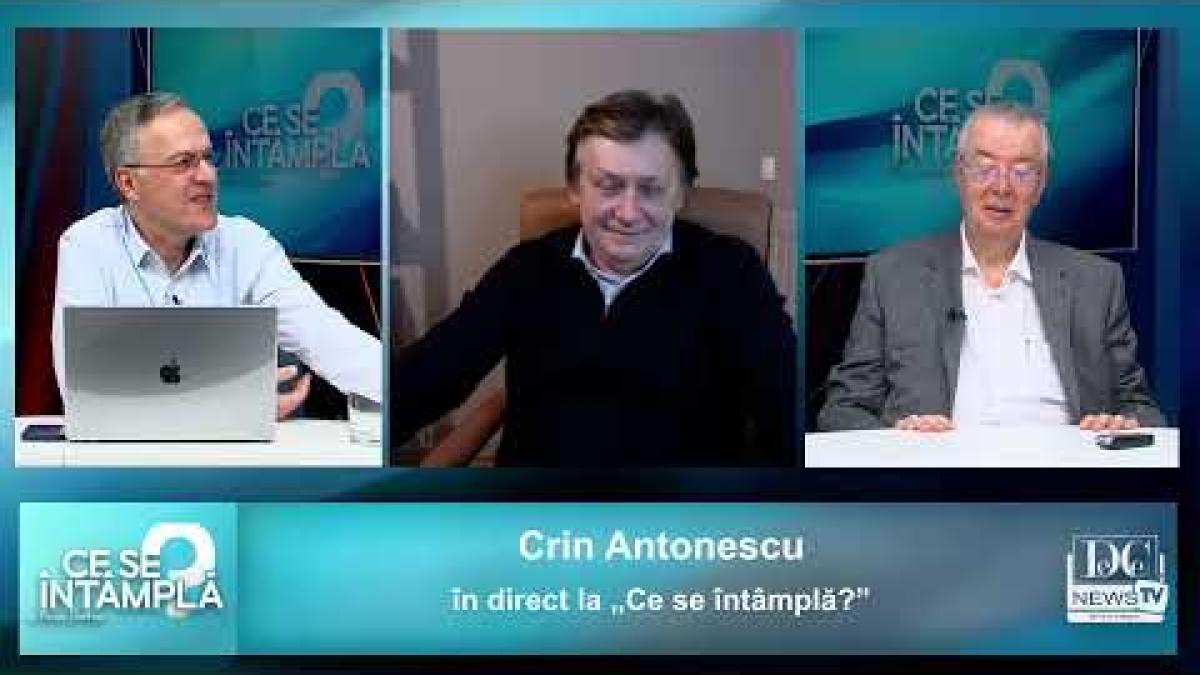 Georgescu vs. Lasconi. Crin Antonescu, interviu eveniment la DC News