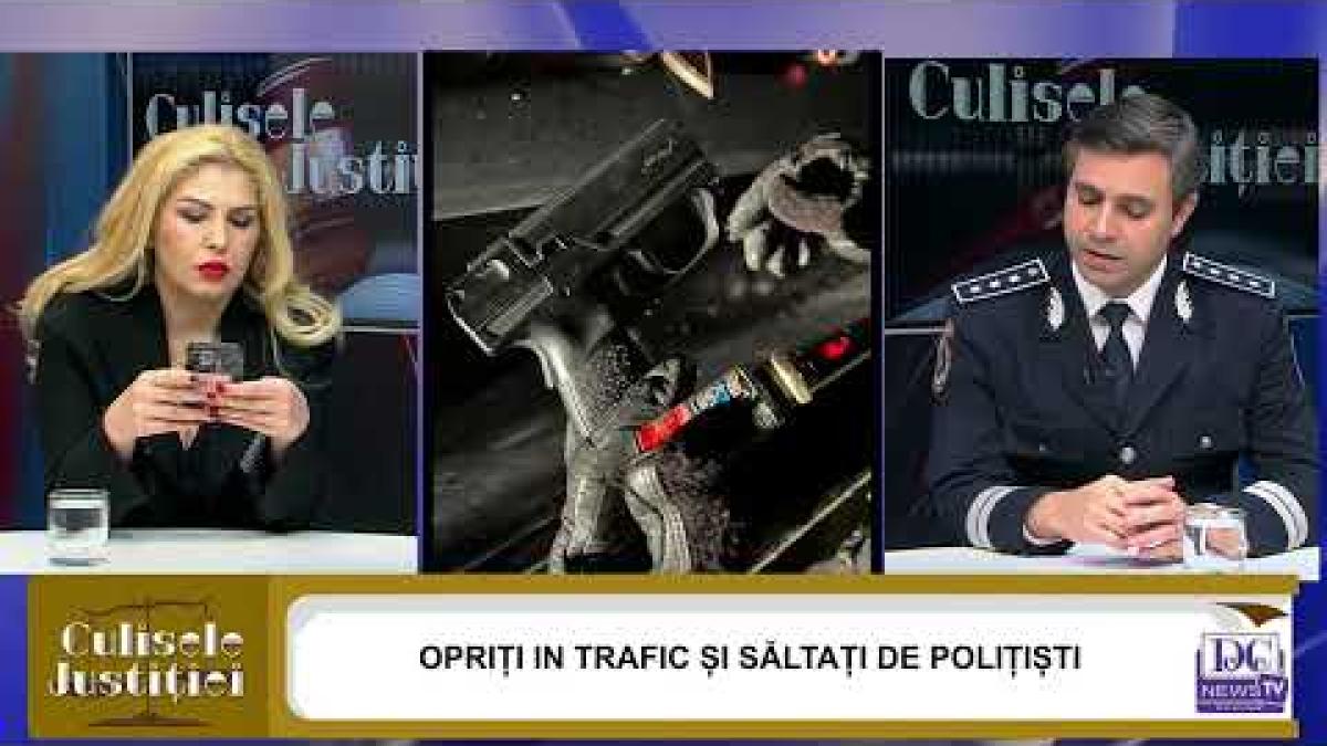 Purtătorul de cuvânt al Poliției Române, Bogdan Ghebaur, invitatul zilei la Culisele Justiției