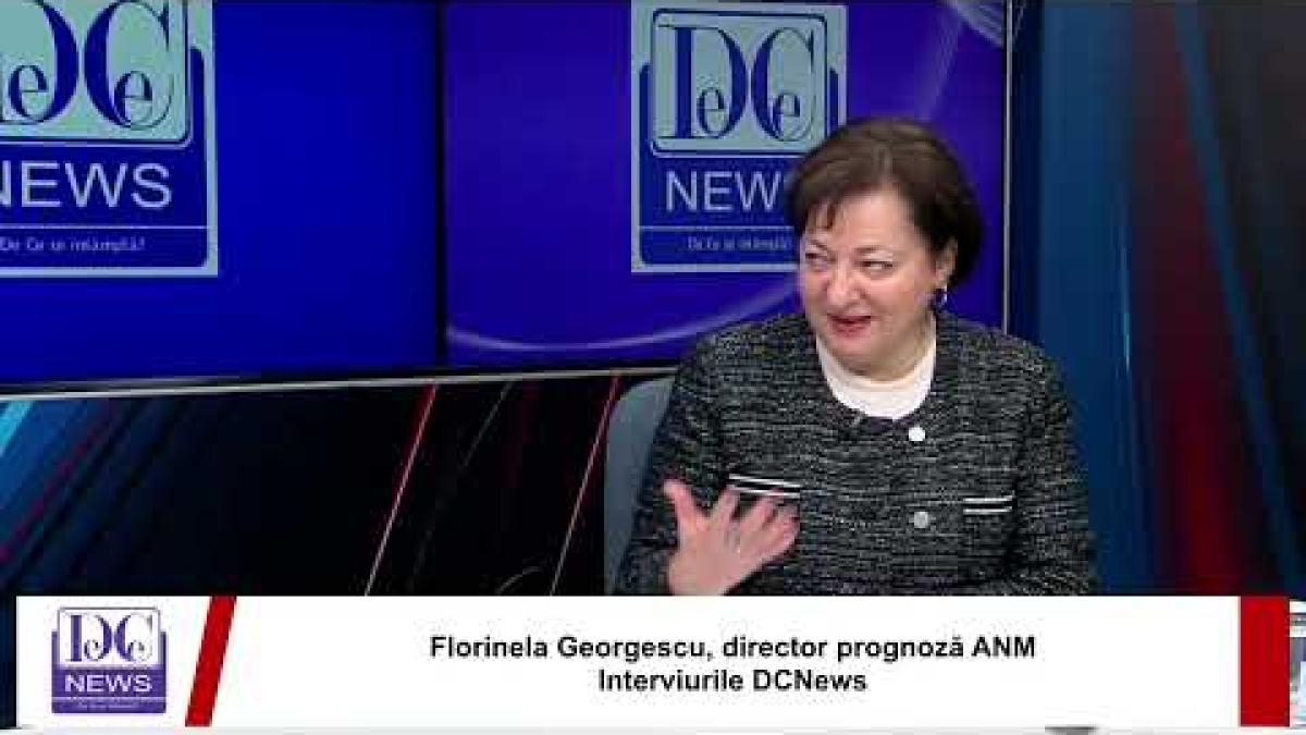 Florinela Georgescu, director executiv al ANM, la DC News: Prognoza meteo de sărbători