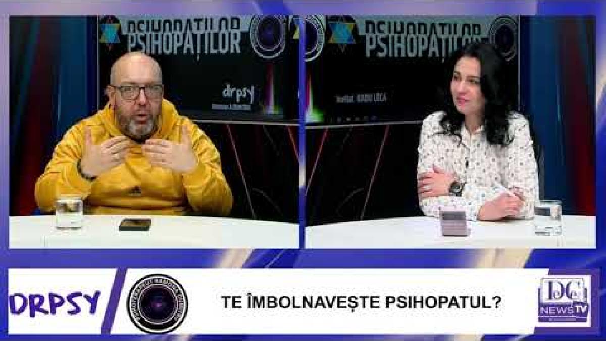 Secretele Psihopaților. O nouă ediție DrPsy cu Ramona A. Dumitru și Radu Leca
