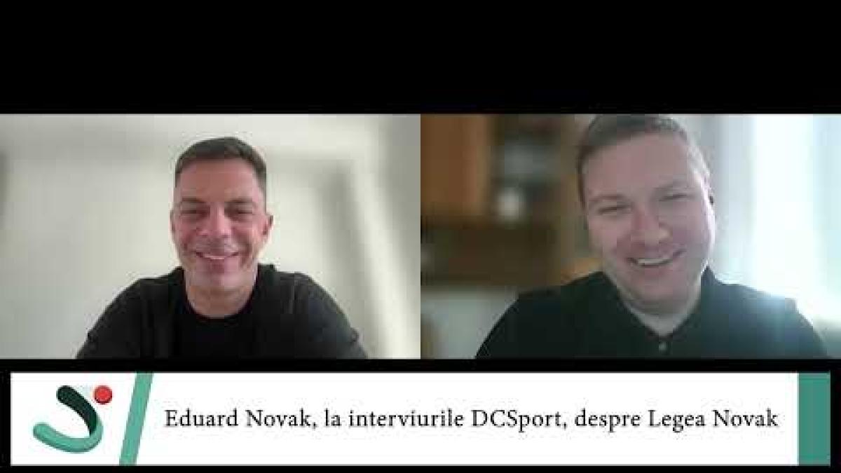 Legea Novak, subiectul fierbinte din sportul românesc. Eduard Novak vine cu lămuriri