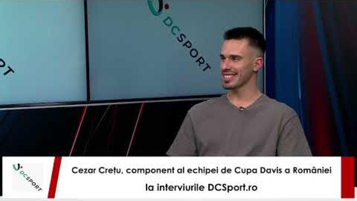 Cezar Creţu, detalii înainte de meciul România - Bulgaria din Cupa Davis