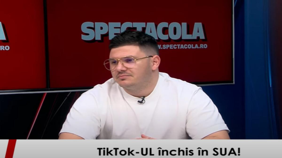 Dragoș DADO a vorbit despre închiderea aplicației TikTok, dar și beneficiile pe care le-a adus în România