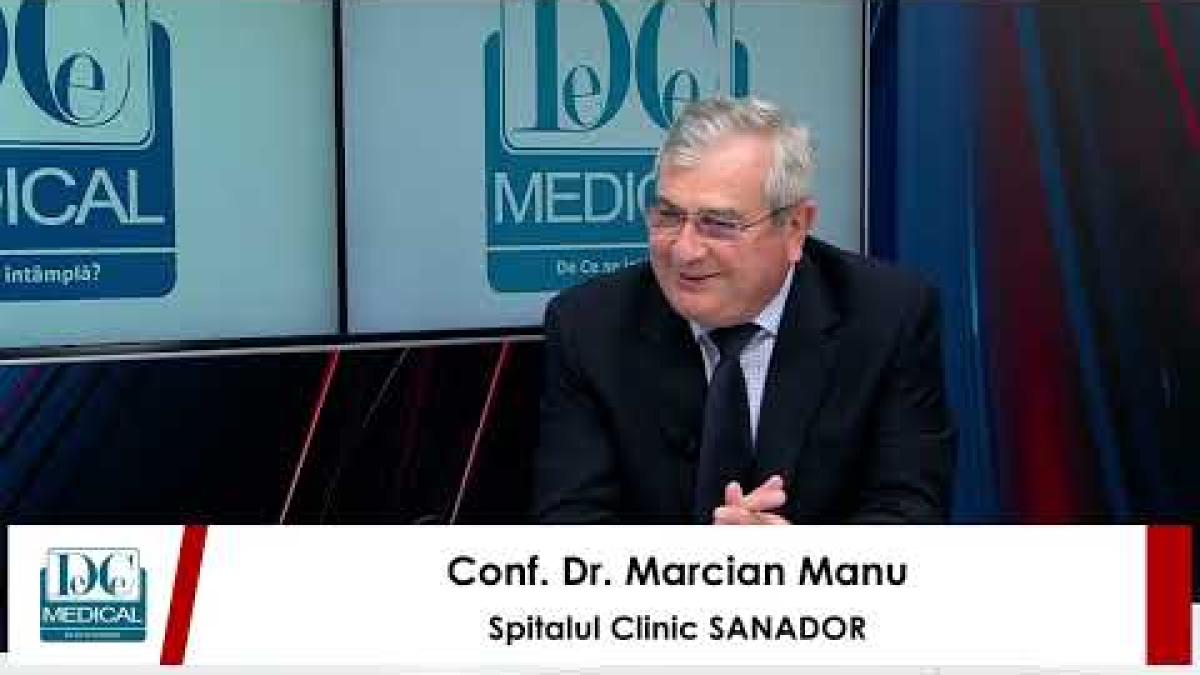 Totul despre litiaza renală. Conf. dr. Marcian Manu (SANADOR), la DC Medical și DC News