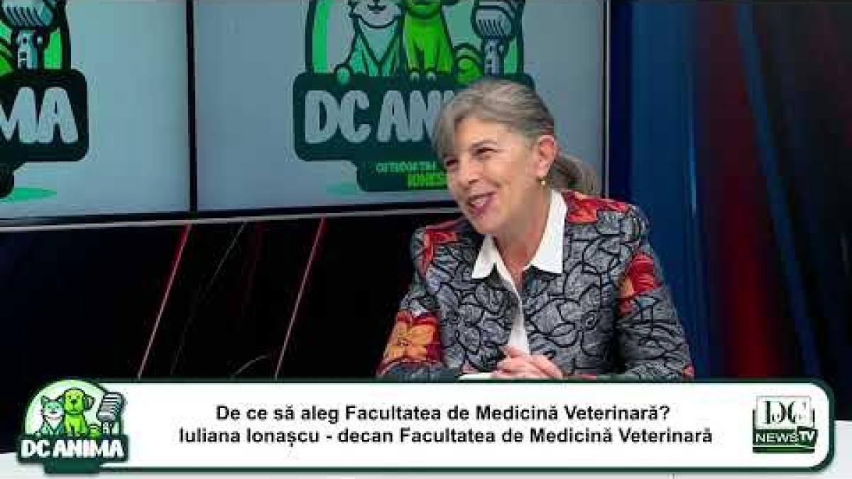 De ce să aleg Facultatea de Medicină Veterinară? Iuliana Ionașcu, decan, dă răspunsul