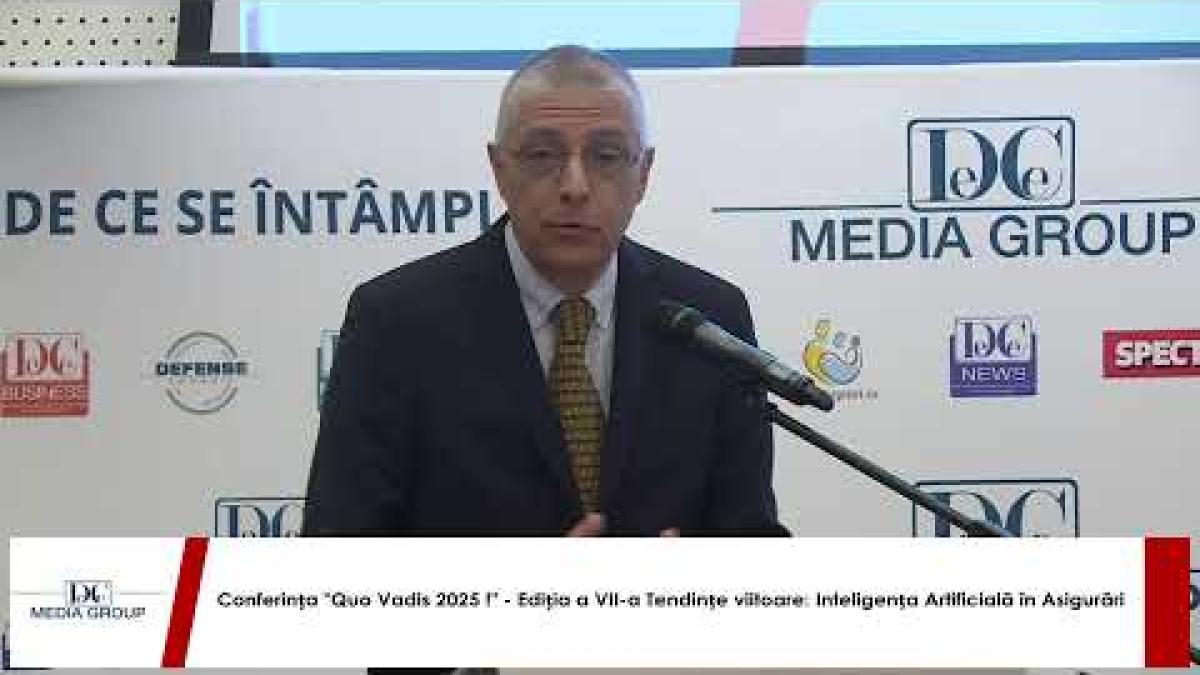 Conferința Quo Vadis 2025! - Ediția 7, Tendințe viitoare: Inteligența Artificială în Asigurări