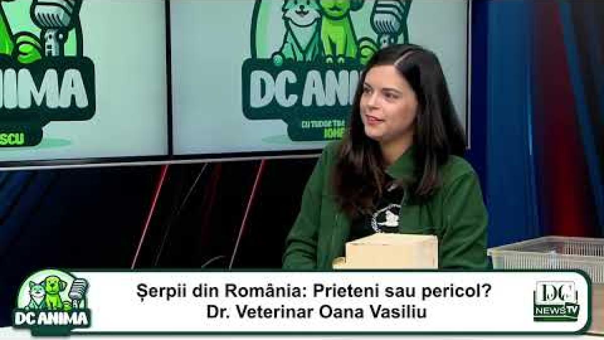 Șerpii din România: Prieteni sau pericol? | Dr. Veterinar Oana Vasiliu