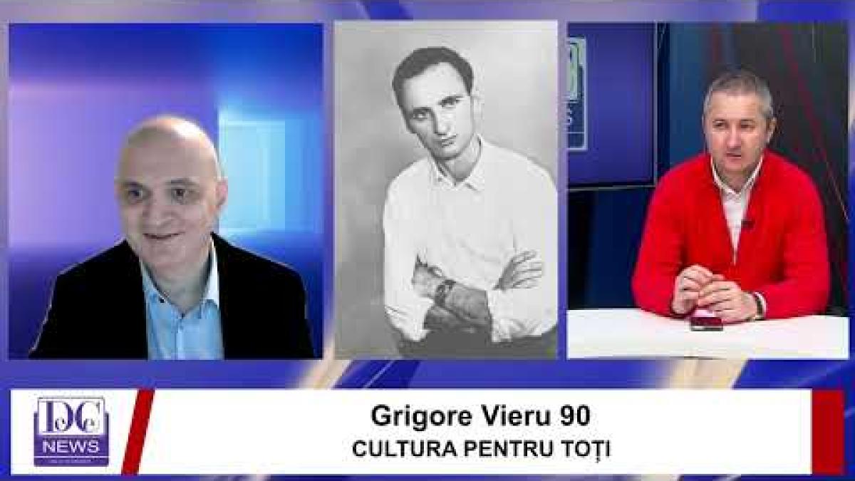 Grigore Vieru 90 CULTURA PENTRU TOȚI
