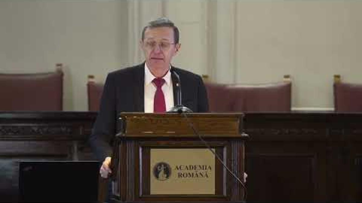 Acad. prof. dr. Irinel Popescu, discurs de recepție „Elogiu Spitalului Fundeni”, la Academia Română