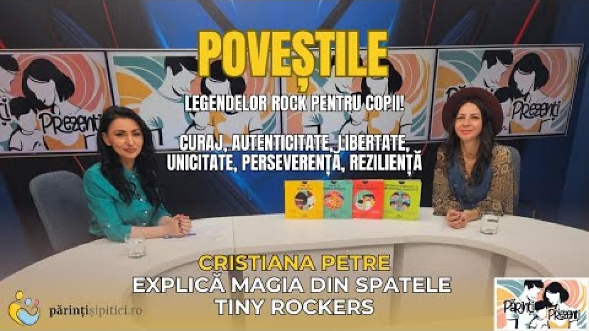 Tiny Rockers: Poveștile legendelor rock, pe înțelesul copiilor! Cristiana Petre, la Părinți Prezenți