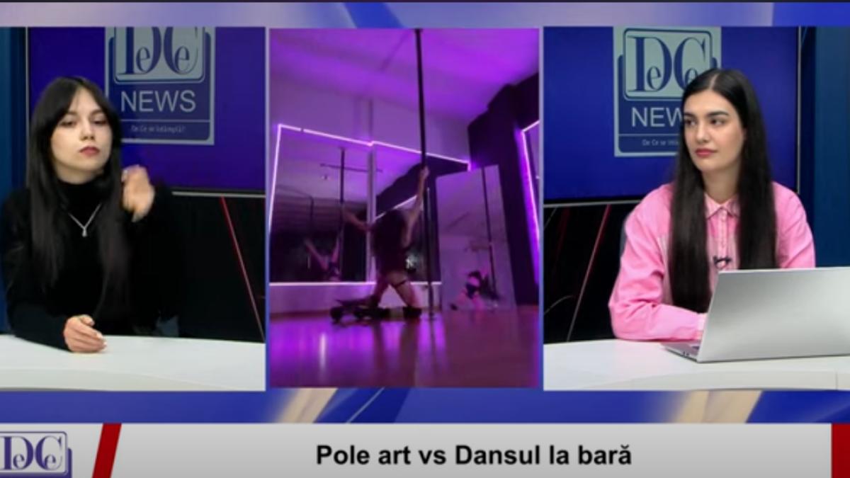 Pole art: între sport şi dans la bară!