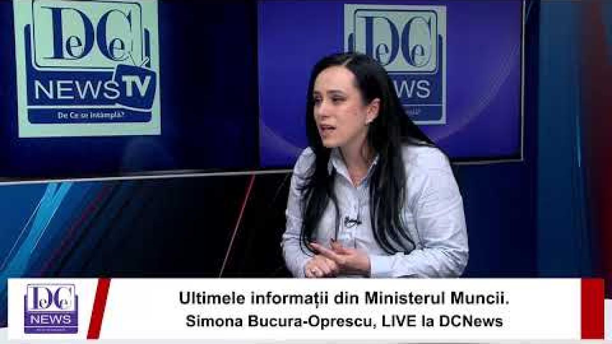 Simona Bucura-Oprescu, anunț despre pensii, la DC NEWS