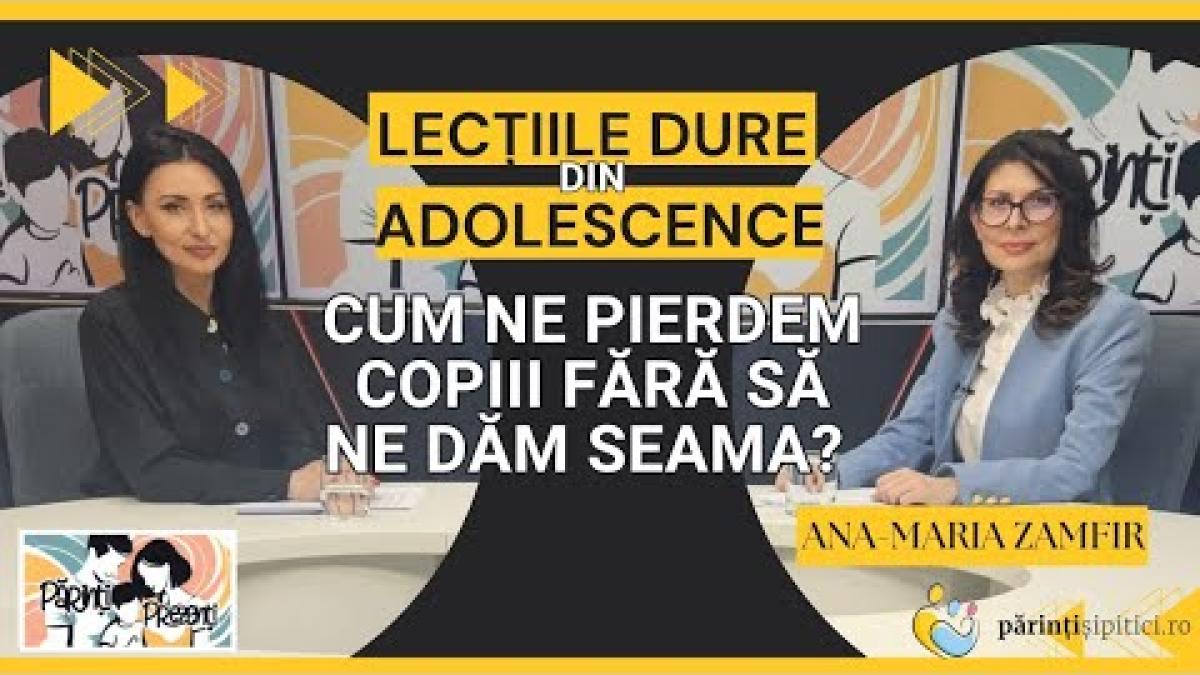Lecții dure din #Adolescence | Unde greșim și pierdem copiii? Ana-Maria Zamfir, la Părinți Prezenți
