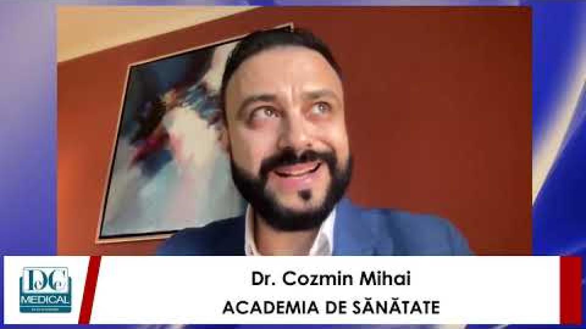 Provocările psihiatriei moderne. Conf. univ. dr. Cozmin Mihai, la Academia de Sănătate