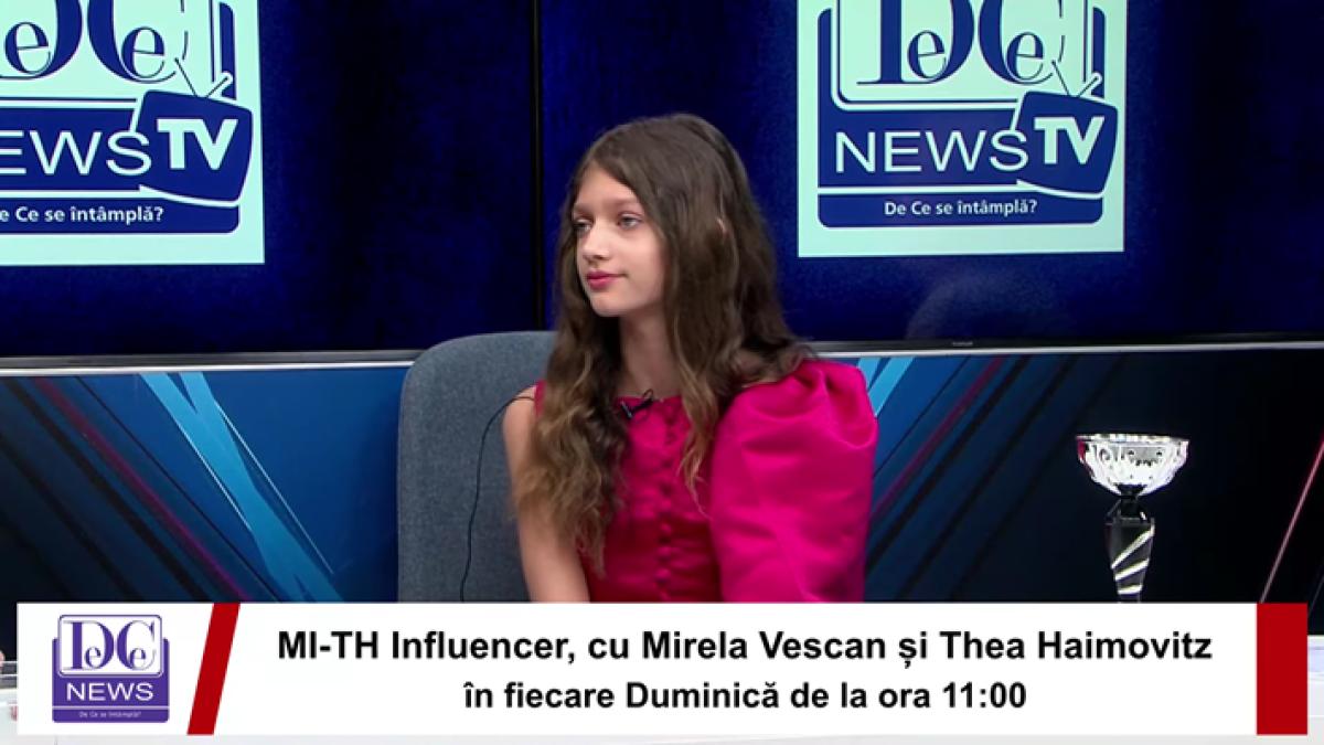 Ina Chiperi, fetița-minune a modellingului: „La patru ani am început școala lui Cătălin Botezatu și am căștigat Miss Junior România”