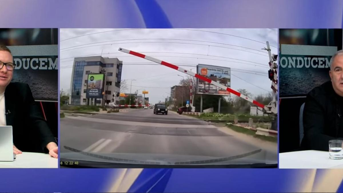Maşina cu care nu poţi sta la barieră la calea ferată