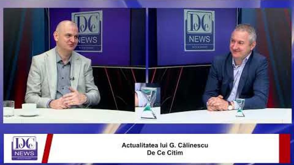 Actualitatea lui G. Călinescu CULTURA PENTRU TOȚI