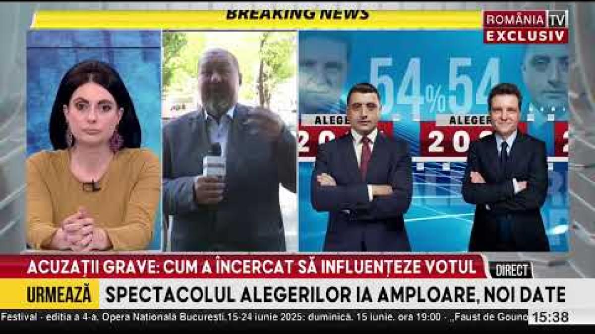 Ediție specială DCNews - RomâniaTV, în ziua votului, LIVE, cu Simona Gheorghe și Bogdan Chirieac