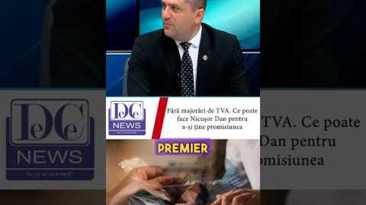 Cum ar putea Nicușor Dan să își țină promisiunea privind TVA-ul