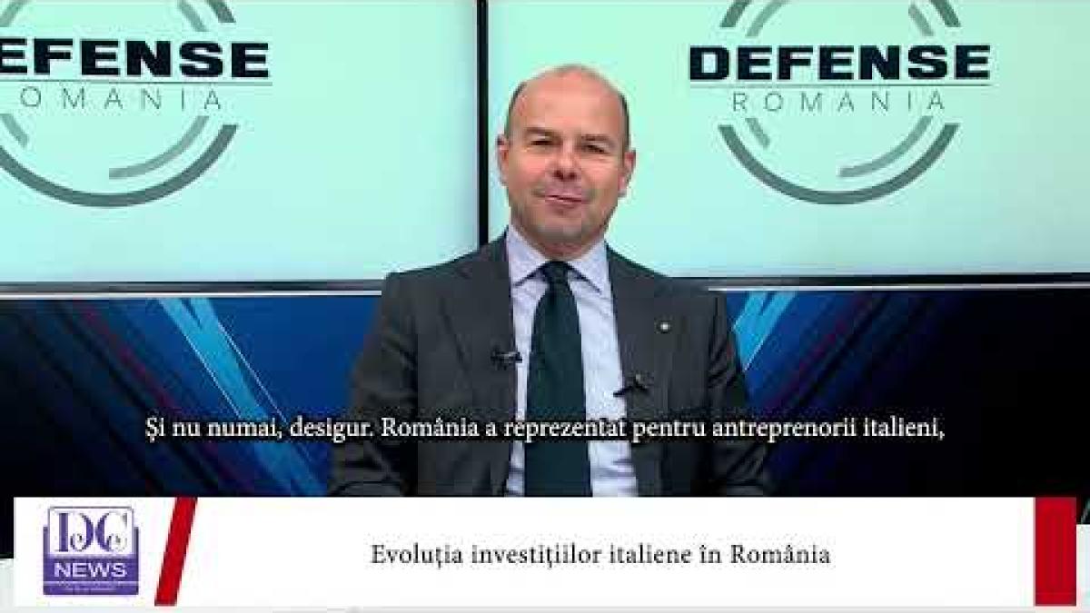”Ambasadorul Italiei la Bucureşti, E.S. Alfredo M. Durante Mangoni, la interviurile DC NEWS”