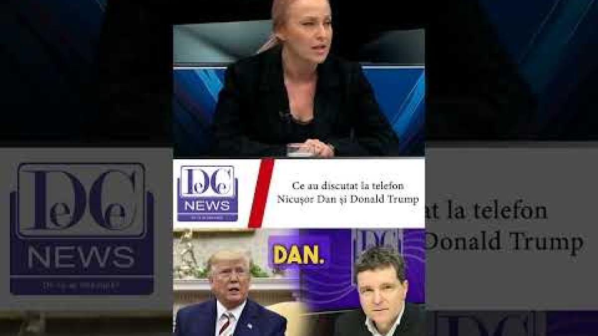 Ce au discutat la telefon Nicușor Dan și Donald Trump