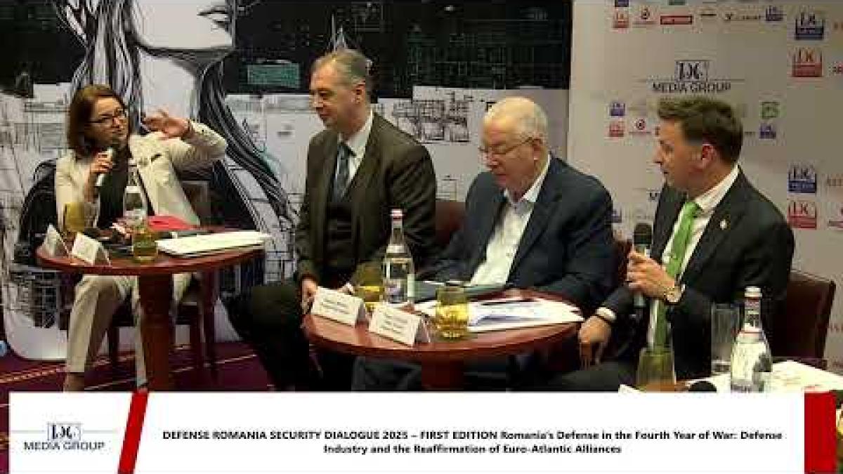 Conferință DEFENSE ROMANIA SECURITY DIALOGUE 2025.Apărarea României în al patrulea an de război (RO)