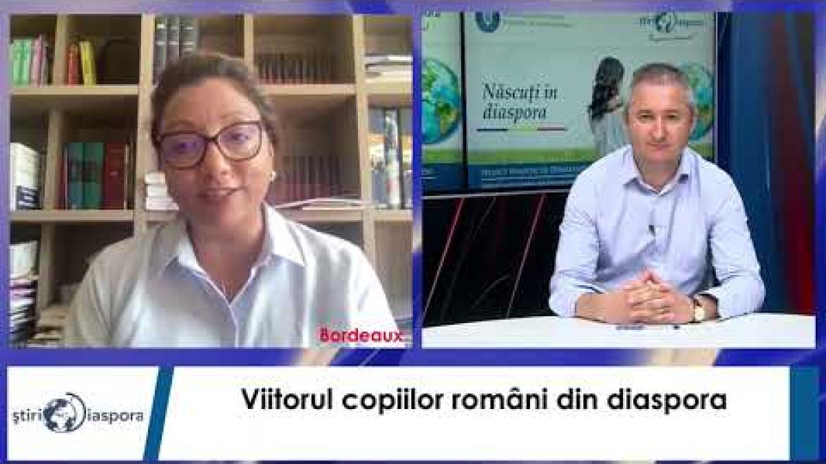 Claudia Puiu-Barraud, invitata săptămânii la Născuți în diaspora