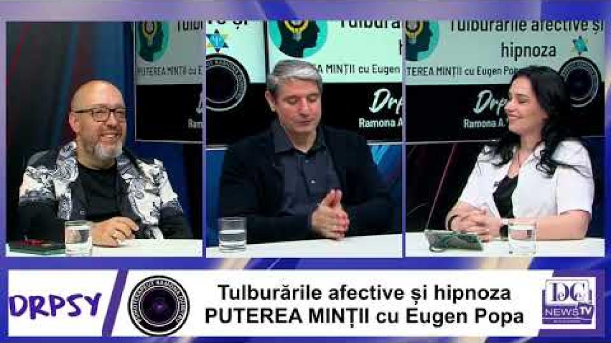 Eugen Popa: „Hipnoza poate schimba vieți”. Vezi cum, la DrPsy