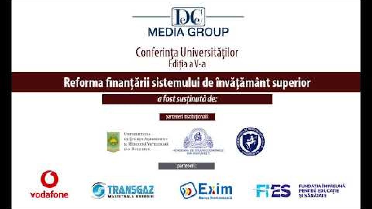 Reforma finanțării sistemului de învățământ superior