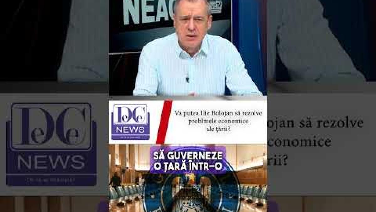 Va putea Ilie Bolojan să rezolve problemele economice ale țării?