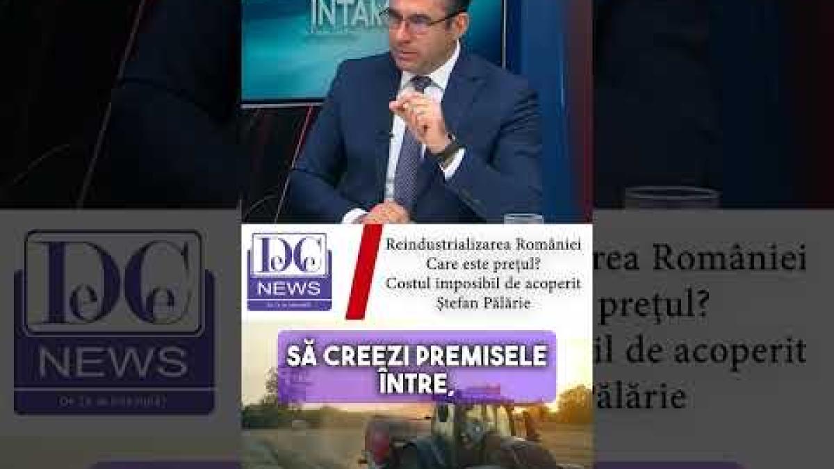 Reindustrializarea României și prețul pe care nu ni l permitem