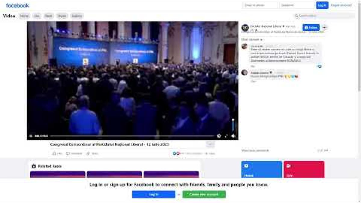 Congresul  extraordinar al partidului național liberal 2025
