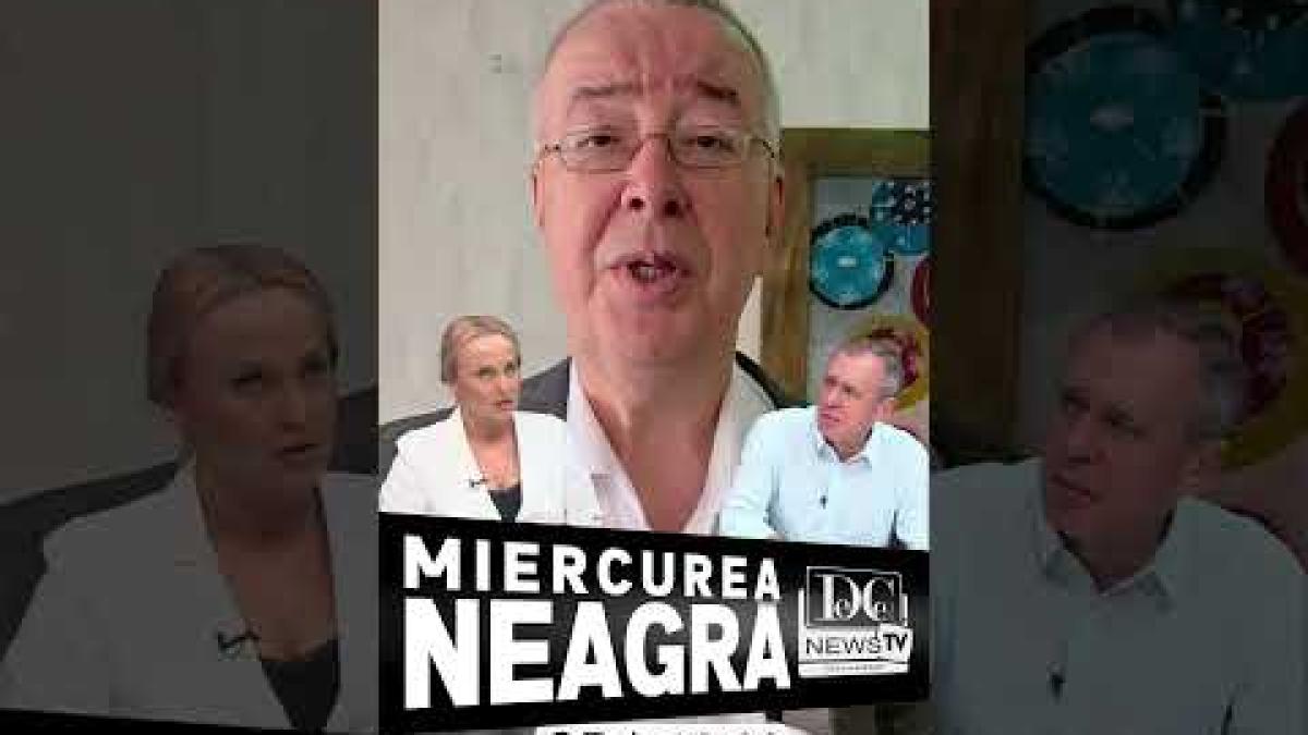 Urmăriți Miercurea Neagră săptămânal de la ora 12:00 pe YouTube DCNEWS