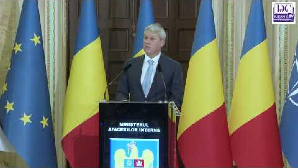 163 de ani de la înființarea MAI.  Nicuşor Dan, Cătălin Predoiu, Ionuţ Moşteanu, declaraţii.