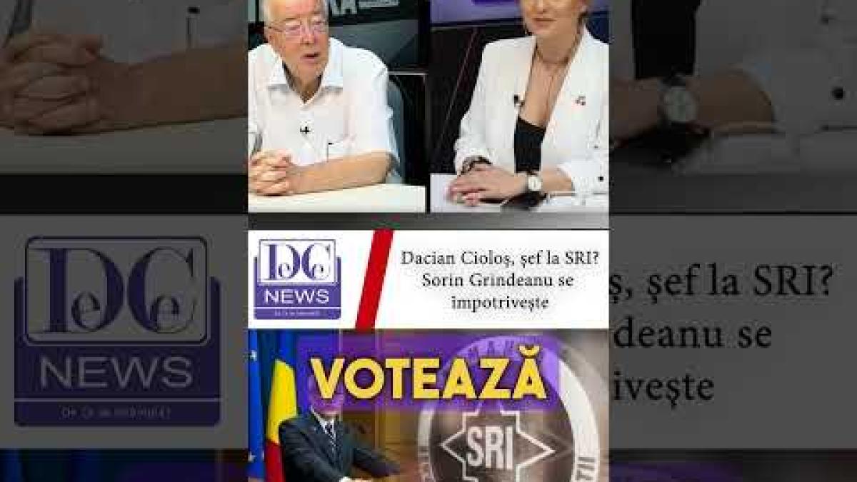 Dacian Cioloș, șef la SRI? Sorin Grindeanu se împotrivește