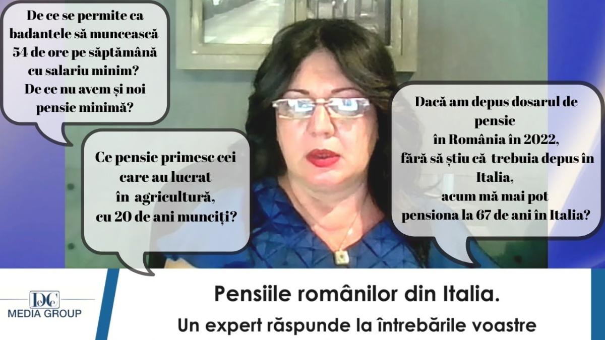 Lucrul important pe care trebui să îl facă românii întorși din Italia pentru a primi pensie. Indicațiile unui expert din Milano