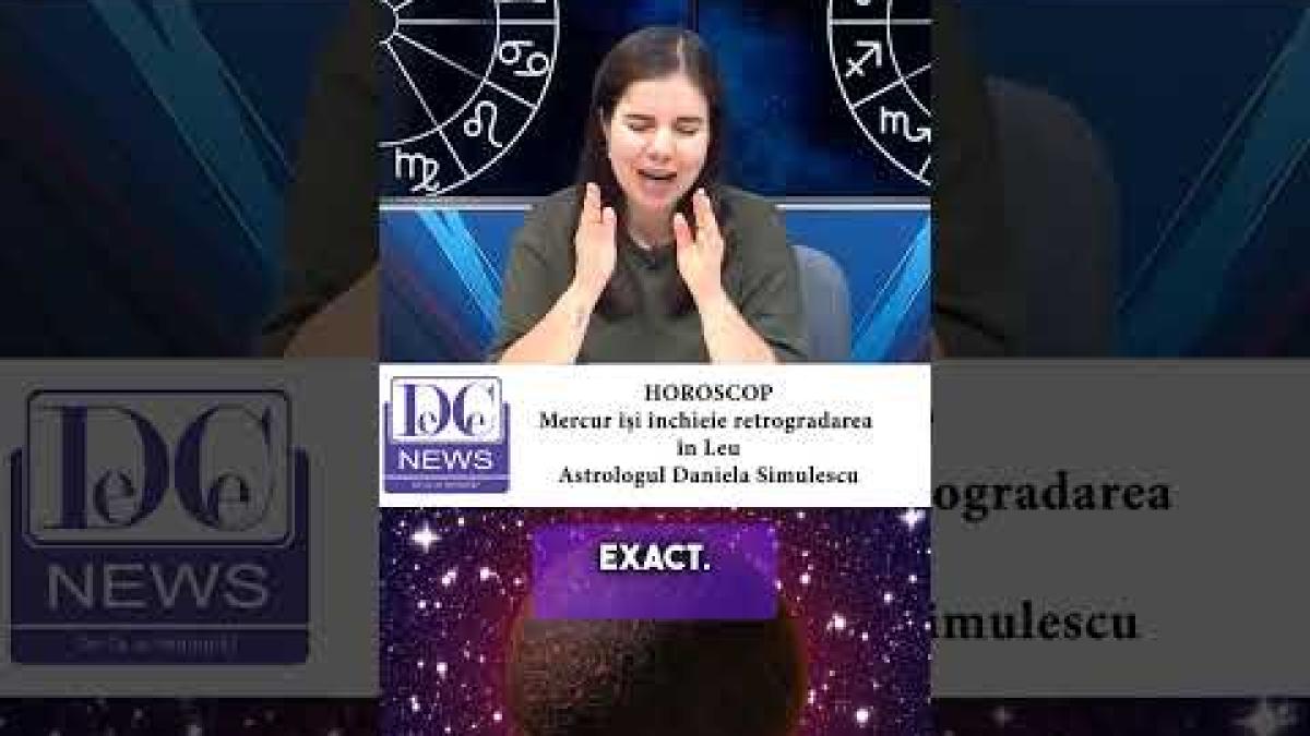 Luni, Mercur își începe retrogradarea în semnul Leului. Daniela Simulescu explică ce înseamnă asta