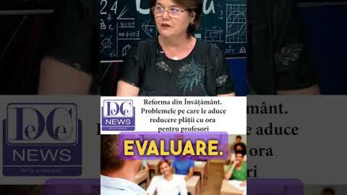 Problemele pe care le aduce reforma învățământului. Prof. Corina Stavri arată care sunt hibele