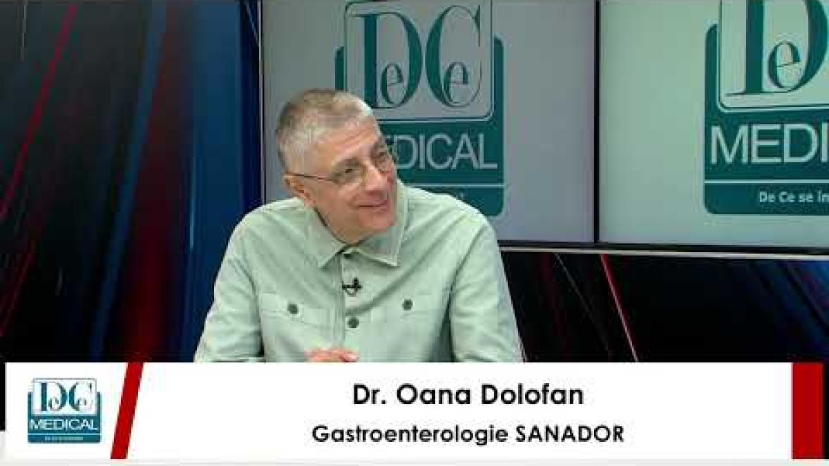 Tot ce trebuie să știi despre durerea de stomac. Dr. Oana Dolofan (SANDOR), la DC Medical și DC News