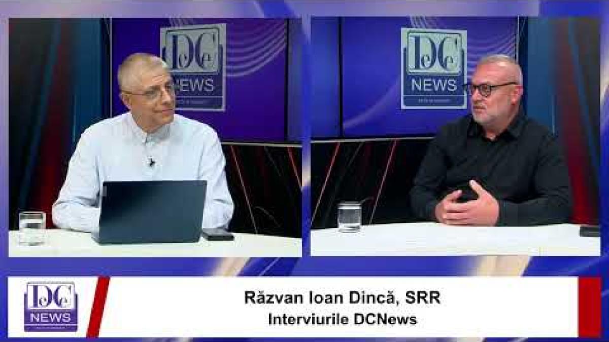 Răzvan Ioan Dincă, Președinte Director General al Radio România, la Interviurile DCNews